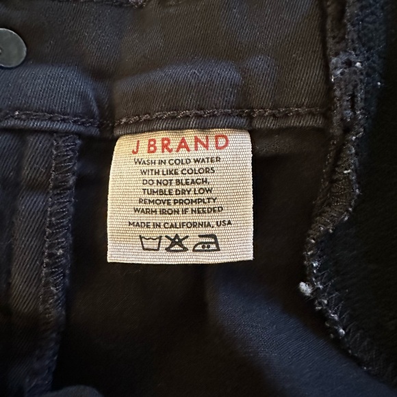 J Brand black maternity jeans size 26 - Picture 9 of 10